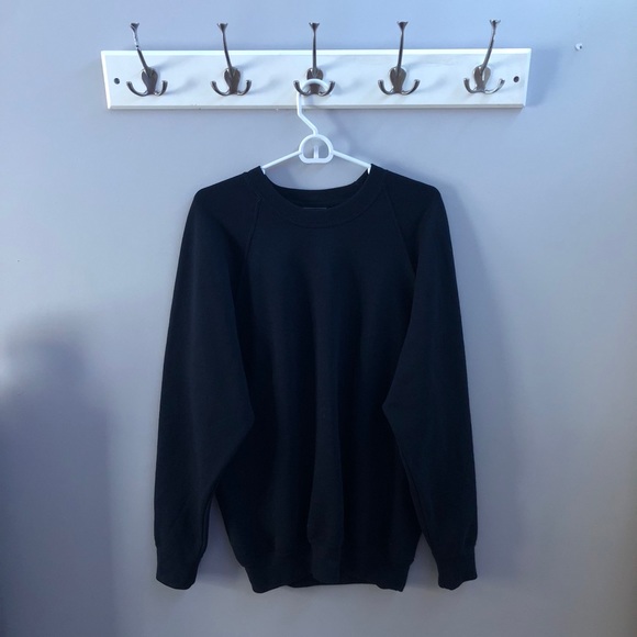 Medium Navy Crewneck Sweatshirt - Picture 1 of 5